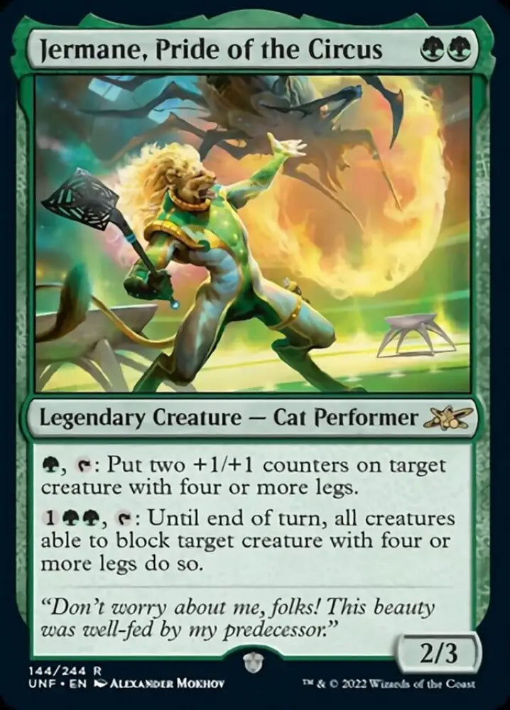 Jermane Pride of the Circus [Unfinity] - MTG Single