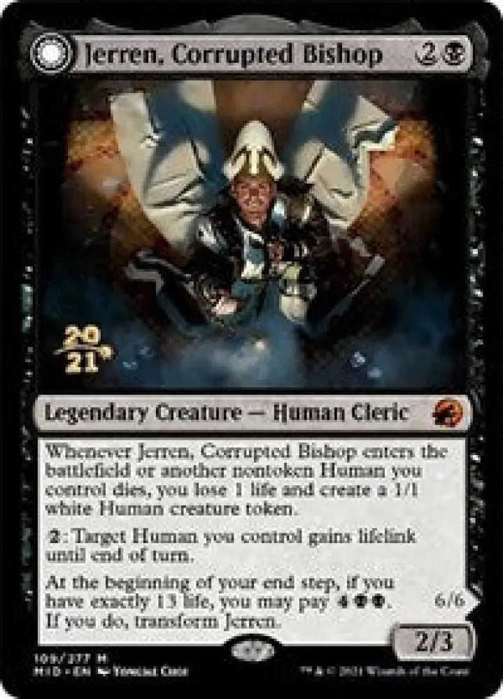 Jerren, Corrupted Bishop (109) [Prerelease Cards]