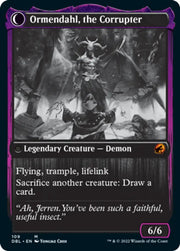Jerren Corrupted Bishop // Ormendahl the Corrupted [Innistrad: Double Feature] - MTG Single