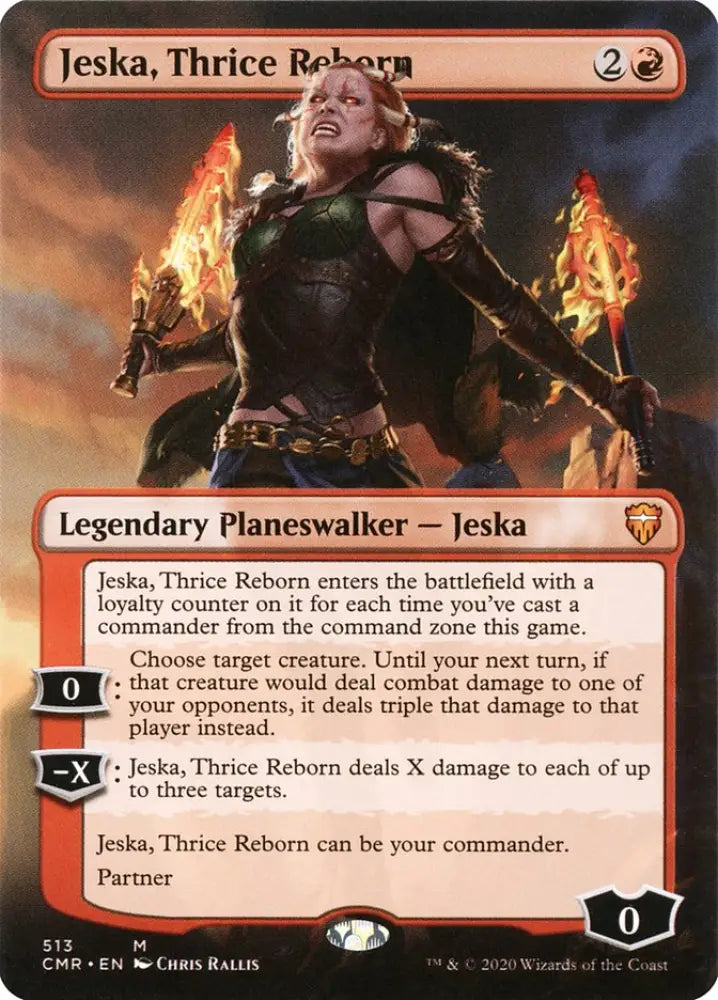 Jeska Thrice Reborn (Borderless) [Commander Legends] - MTG Single