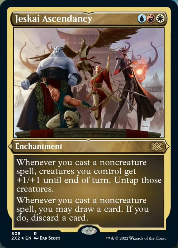 Jeskai Ascendancy (Foil Etched) [Double Masters 2022] - MTG Single