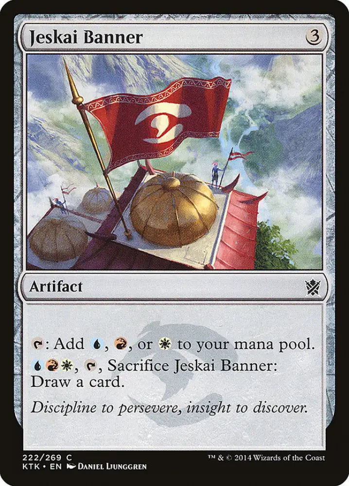 Jeskai Banner [Khans of Tarkir] - MTG Single