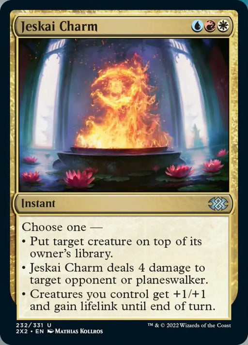 Jeskai Charm [Double Masters 2022] - MTG Single