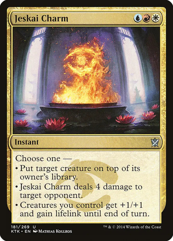 Jeskai Charm [Khans of Tarkir] - MTG Single