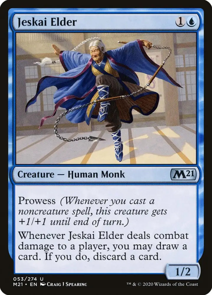 Jeskai Elder [Core Set 2021] - MTG Single