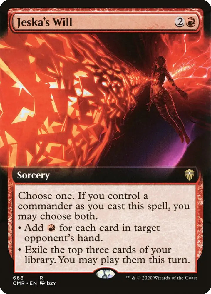 Jeska’s Will (Extended Art) [Commander Legends] - MTG Single