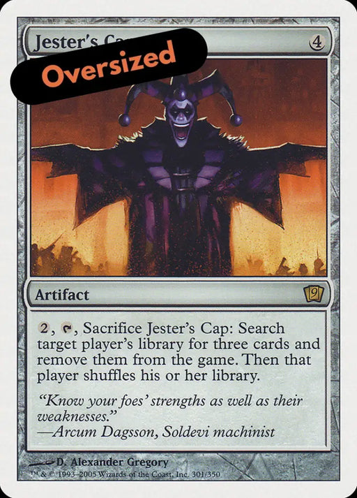Jester’s Cap (9th Edition) [Oversize Cards] - MTG Single