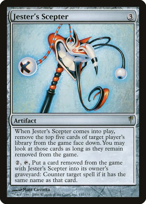 Jester’s Scepter [Coldsnap] - MTG Single
