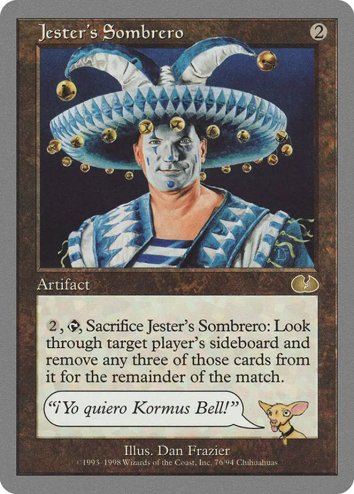 Jester’s Sombrero [Unglued] - MTG Single