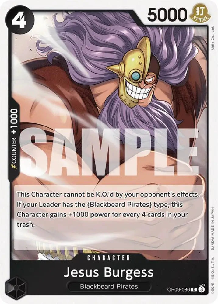Jesus Burgess (OP09-086) [Emperors in the New World]