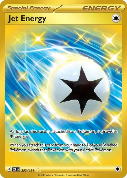 Jet Energy (252/191) [Scarlet & Violet: Surging Sparks] - Pokemon Single
