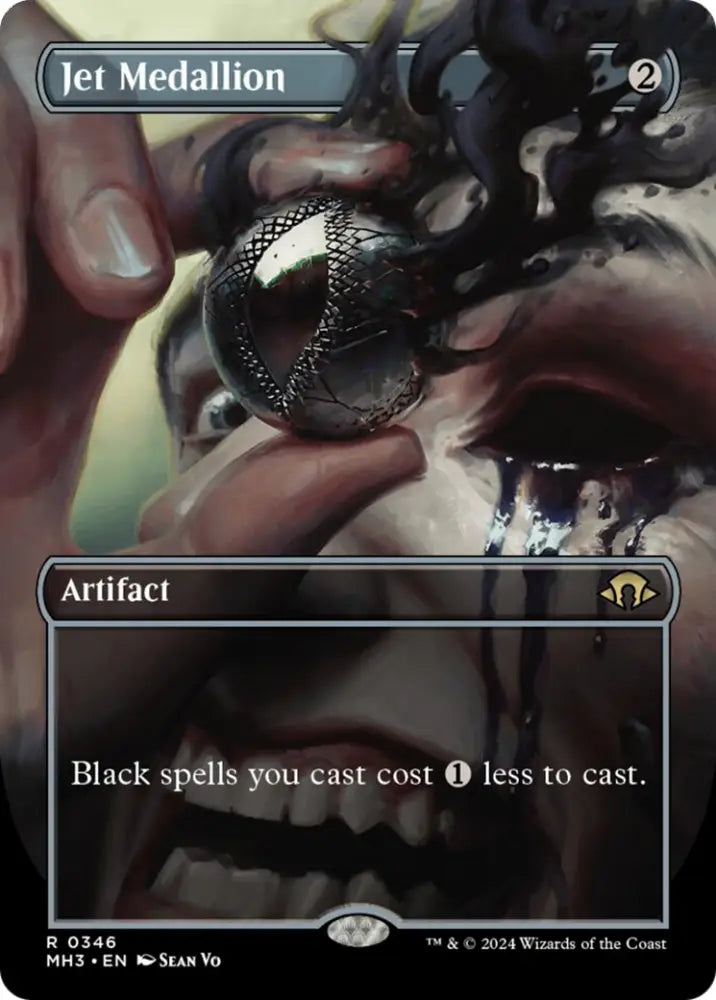 Jet Medallion (Borderless) [Modern Horizons 3] - MTG Single