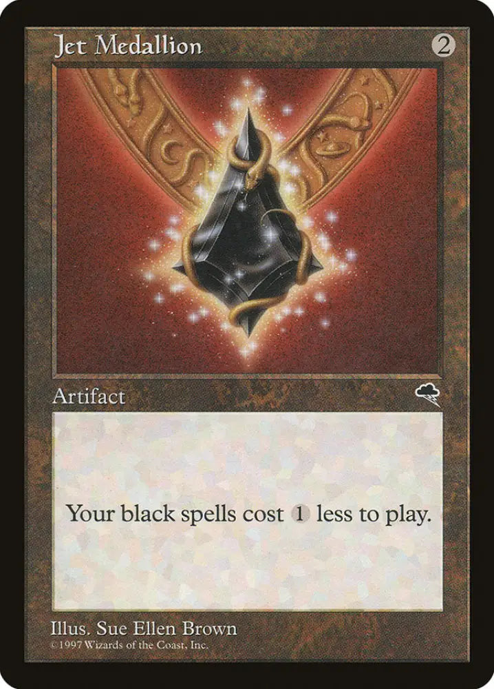 Jet Medallion [Tempest] - MTG Single