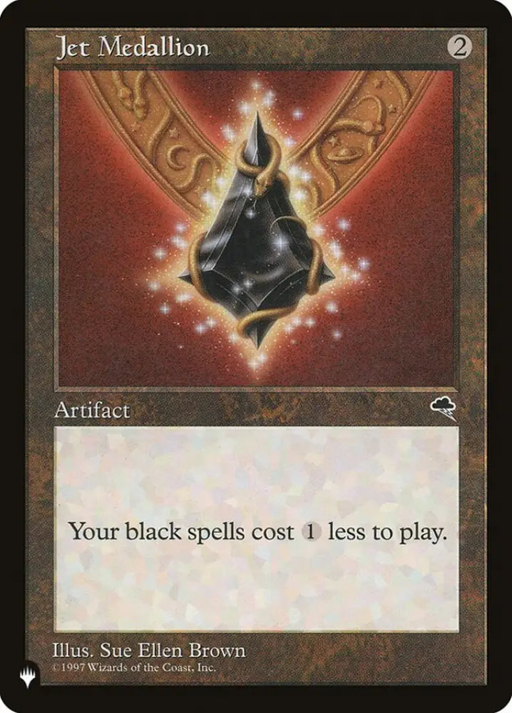 Jet Medallion [The List] - MTG Single