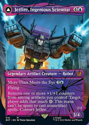 Jetfire Ingenious Scientist // Jetfire Air Guardian (Shattered Glass) [Transformers] - MTG Single