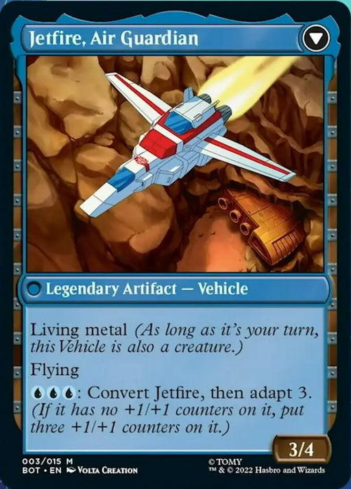 Jetfire Ingenious Scientist // Jetfire Air Guardian [Transformers] - MTG Single