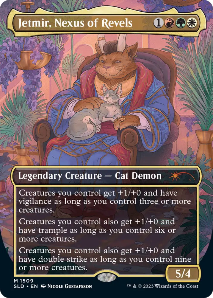 Jetmir Nexus of Revels // Jetmir Nexus of Revels [Secret Lair Commander Deck: Raining Cats and Dogs] - MTG Single
