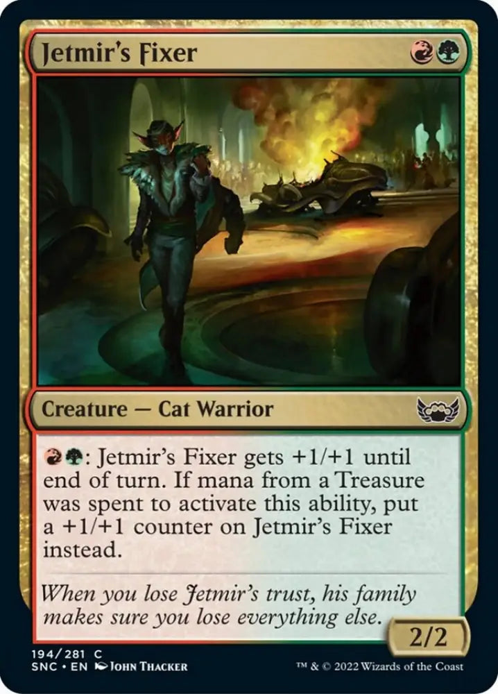 Jetmir’s Fixer [Streets of New Capenna] - MTG Single