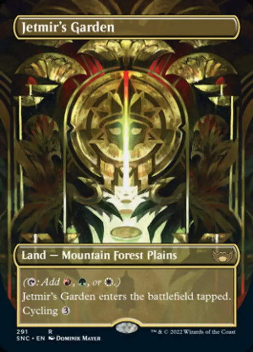 Jetmir’s Garden (Borderless Alternate Art) [Streets of New Capenna] - MTG Single