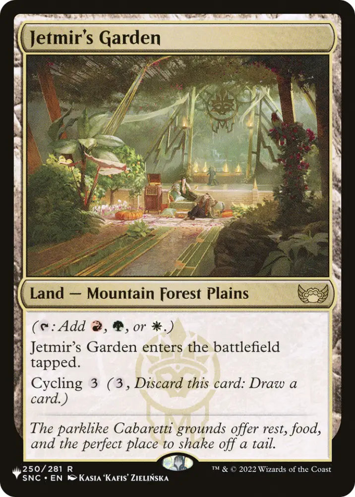 Jetmir’s Garden [The List] - MTG Single