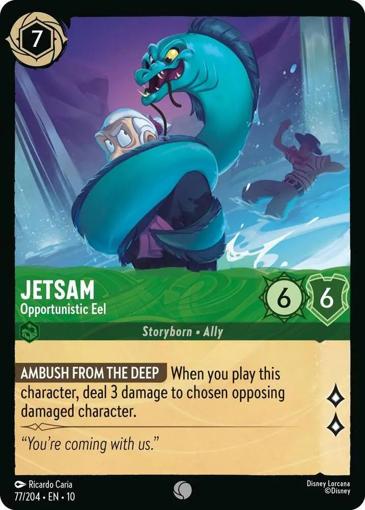 Jetsam - Opportunistic Eel (77/204) [Whispers in the Well]