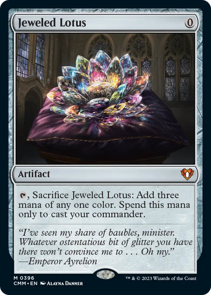 Jeweled Lotus [Commander Masters] - MTG Single