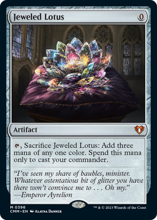 Jeweled Lotus [Commander Masters] - MTG Single