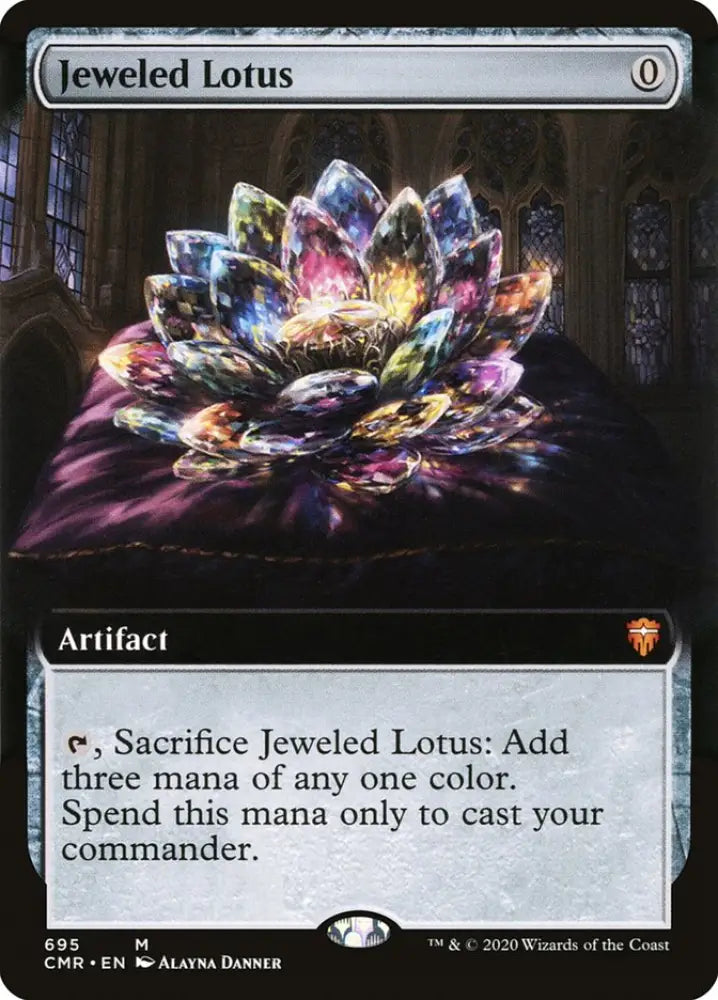 Jeweled Lotus (Extended Art) [Commander Legends] - MTG Single