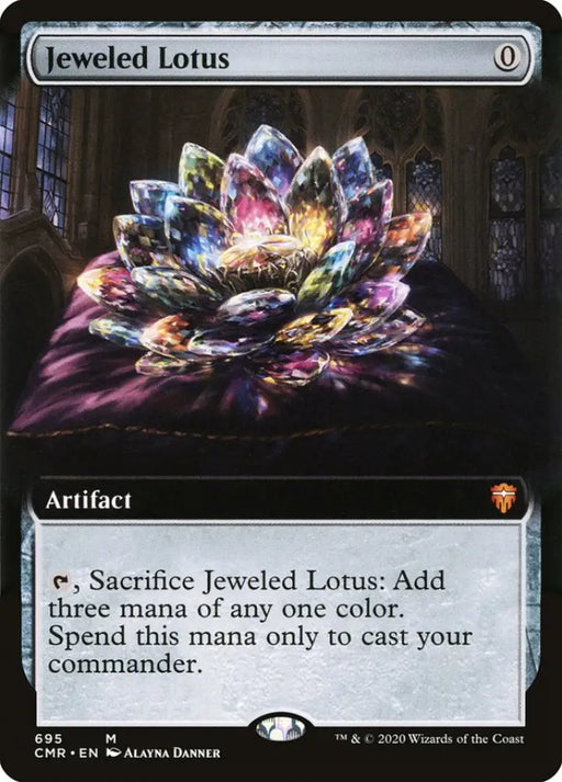 Jeweled Lotus (Extended Art) [Commander Legends] - MTG Single