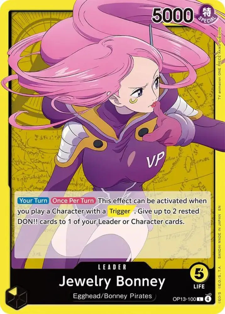 Jewelry Bonney (100) (OP13-100) [Carrying On His Will]