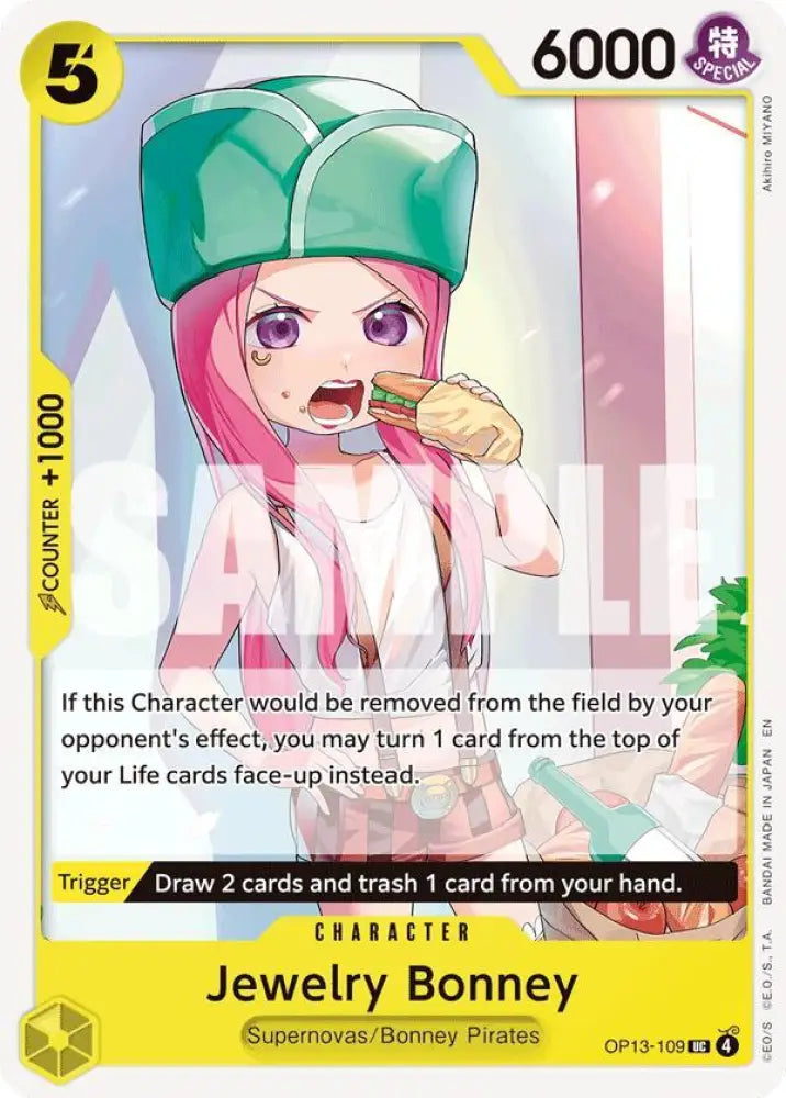 Jewelry Bonney (109) (OP13-109) [Carrying On His Will]