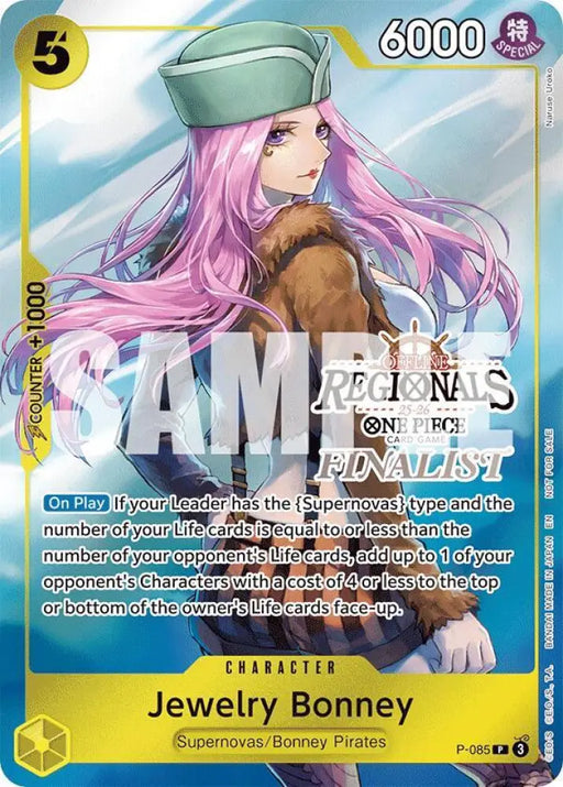 Jewelry Bonney (Offline Regional Finalist Card Set 2025 Vol.2) (P-085) [One Piece Promotion Cards]