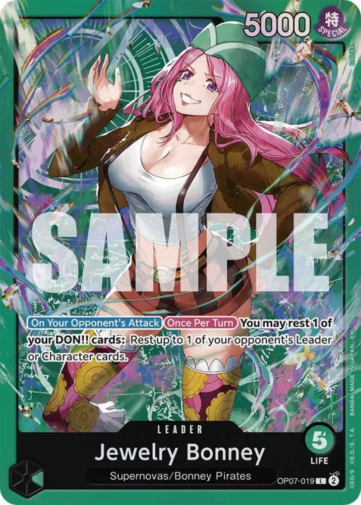 Jewelry Bonney (OP07-019) [Starter Deck 24: GREEN Jewelry Bonney]