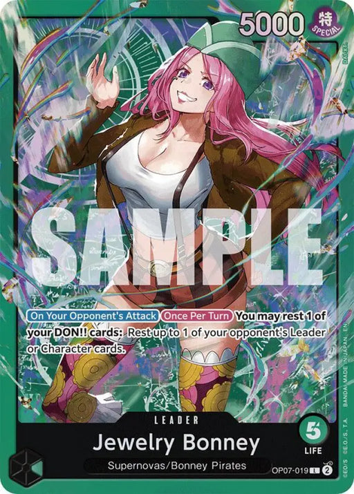 Jewelry Bonney (OP07-019) [Starter Deck 24: GREEN Jewelry Bonney]