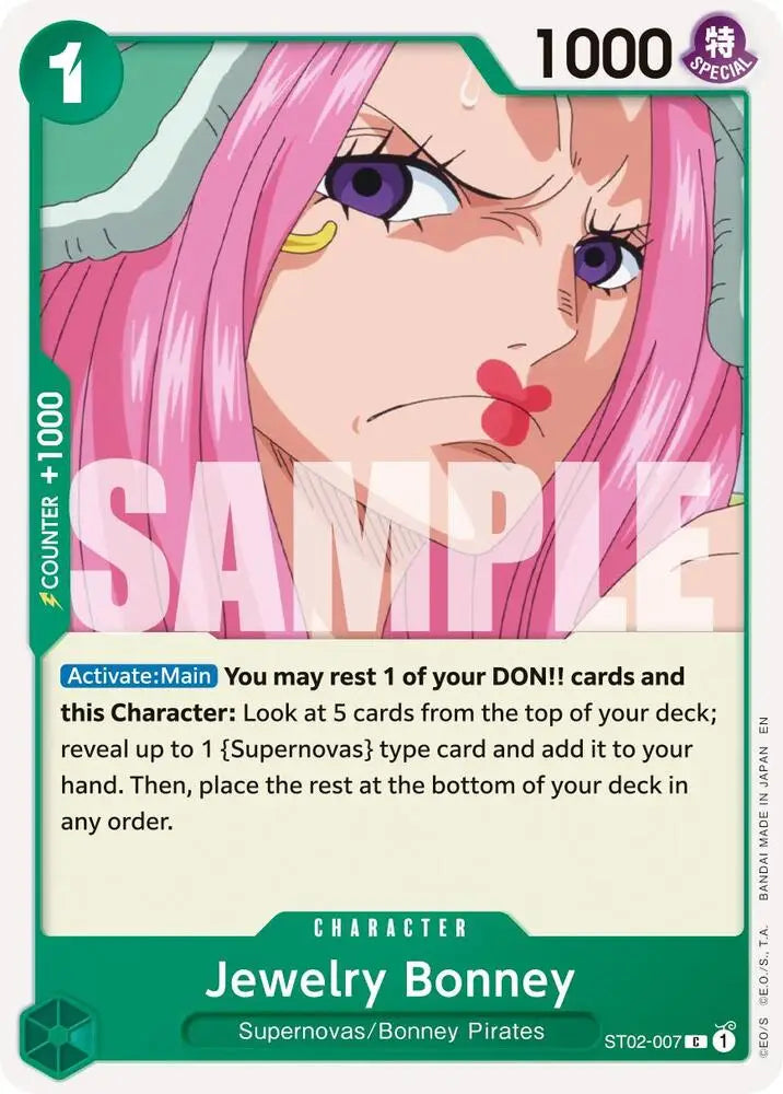 Jewelry Bonney - ST02-007 (Reprint) [Premium Booster -The Best- Vol. 2]