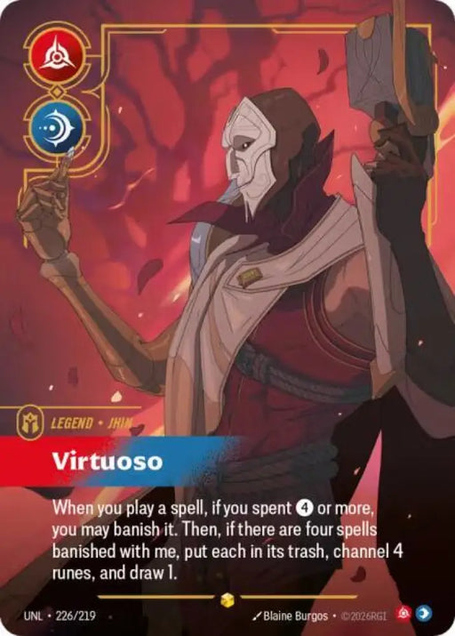 Jhin - Virtuoso (Overnumbered) (226/219) [Unleashed]