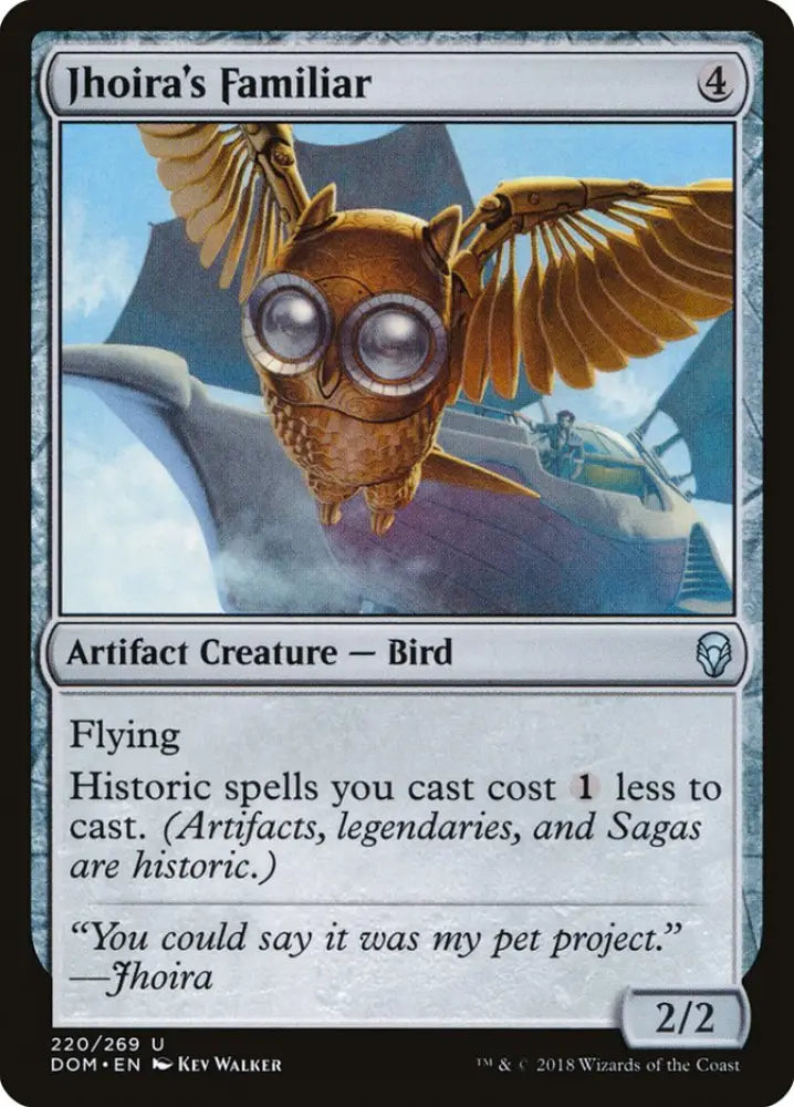 Jhoira’s Familiar [Dominaria] - MTG Single