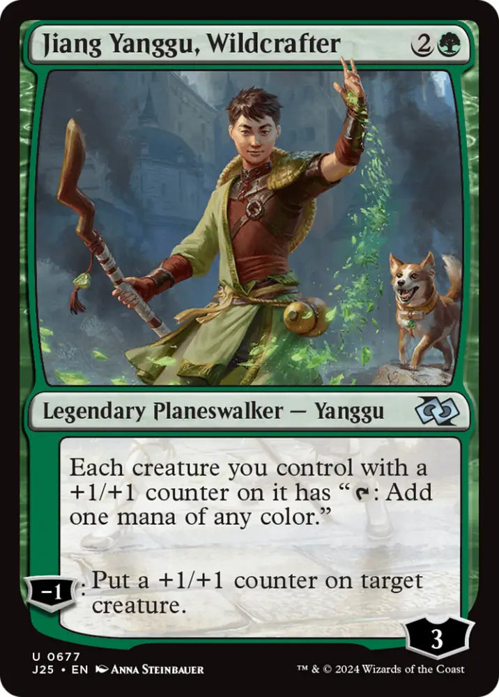 Jiang Yanggu Wildcrafter [Foundations Jumpstart] - MTG Single