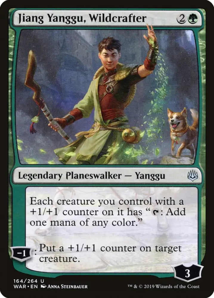 Jiang Yanggu Wildcrafter [War of the Spark] - MTG Single