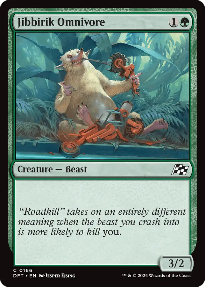 Jibbirik Omnivore [Aetherdrift] - MTG Single