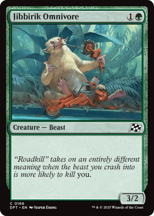 Jibbirik Omnivore [Aetherdrift] - MTG Single