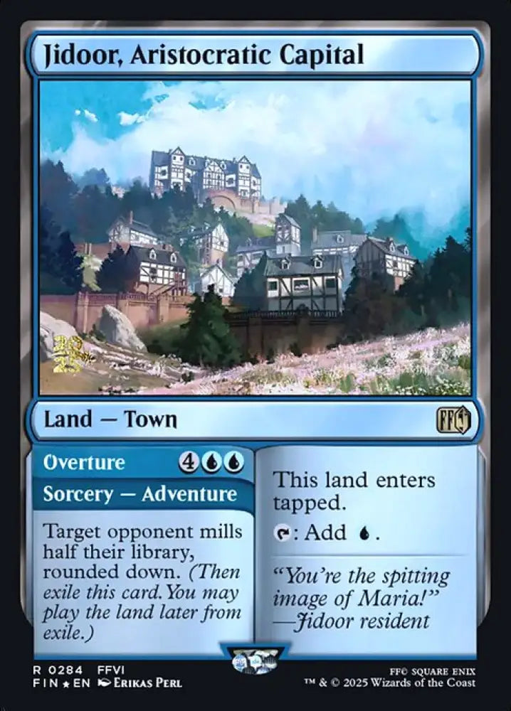 Jidoor, Aristocratic Capital // Overture (284s) [Final Fantasy Promos]