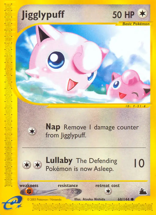 Jigglypuff (68/144) [Skyridge] - Pokemon Single