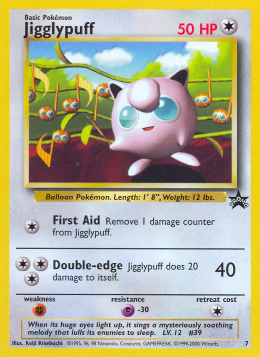Jigglypuff (7) [Wizards of the Coast: Black Star Promos] - Pokemon Single