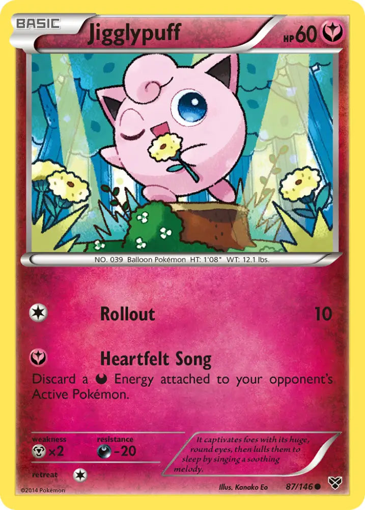 Jigglypuff (87/146) [XY: Base Set] - Pokemon Single