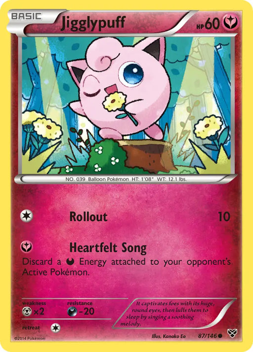 Jigglypuff (87/146) [XY: Base Set] - Pokemon Single
