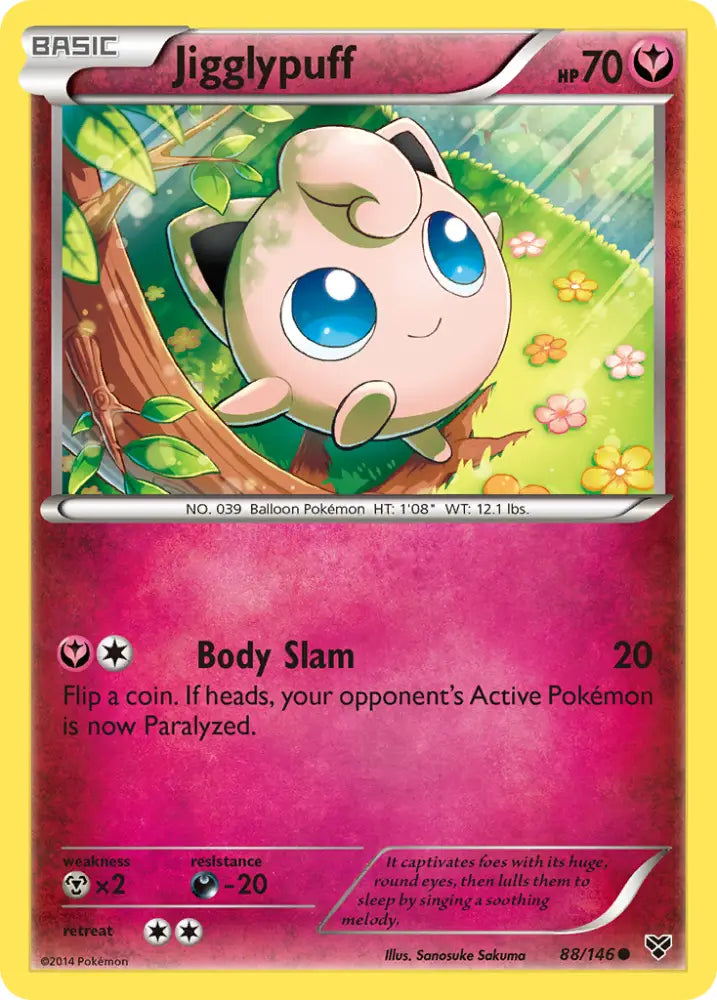 Jigglypuff (88/146) [XY: Base Set] - Pokemon Single