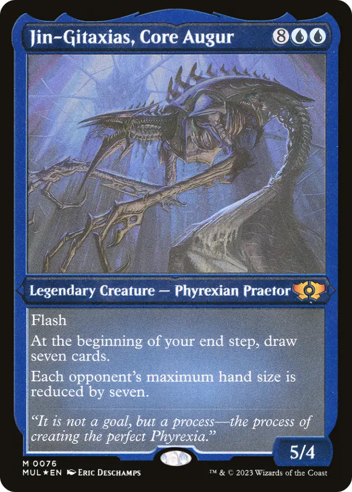 Jin-Gitaxias Core Augur (Foil Etched) [Multiverse Legends] - MTG Single
