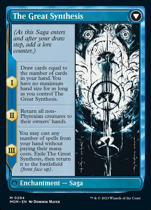 Jin-Gitaxias // The Great Synthesis (Showcase Planar Booster Fun) [March of the Machine] - MTG Single