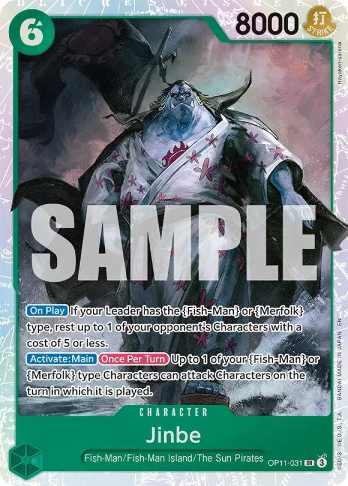 Jinbe (031) (OP11-031) [A Fist of Divine Speed]